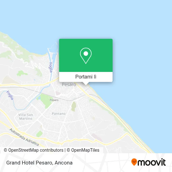 Mappa Grand Hotel Pesaro