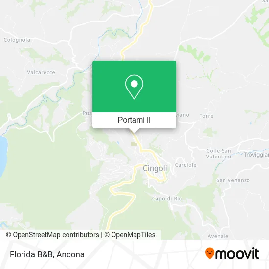 Mappa Florida B&B