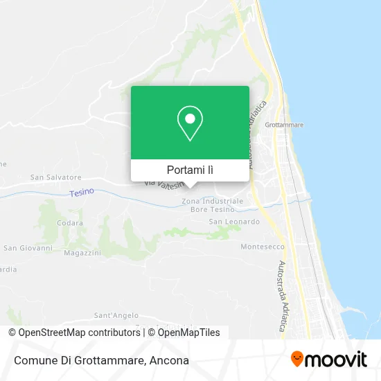 Mappa Comune Di Grottammare