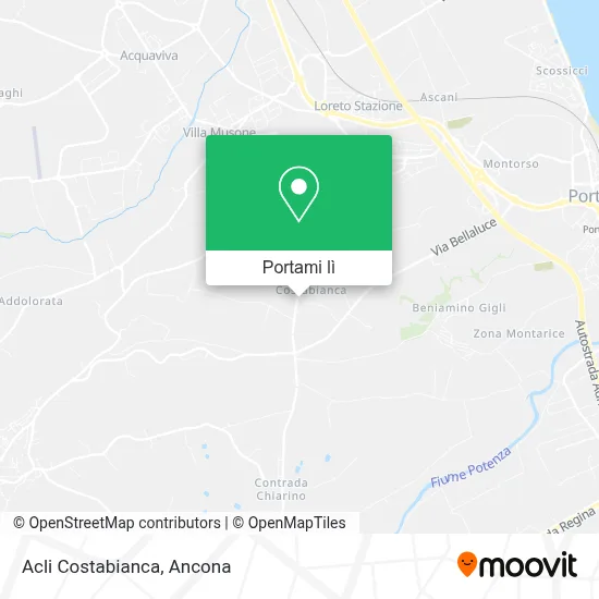 Mappa Acli Costabianca
