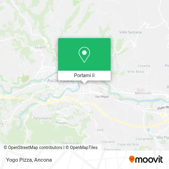 Mappa Yogo Pizza
