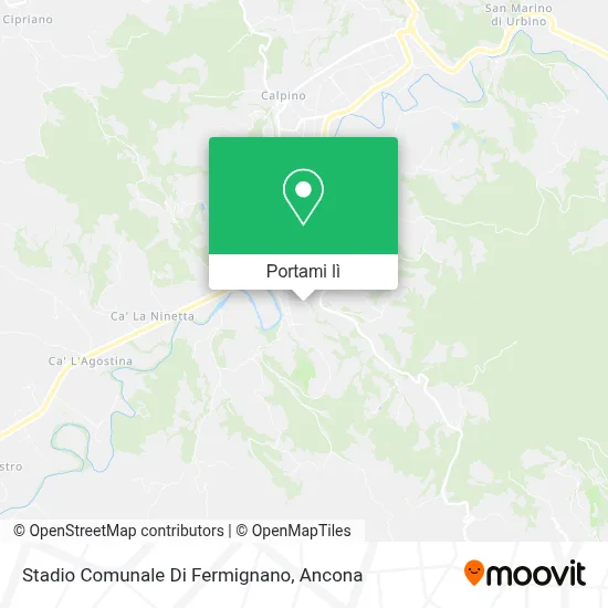 Mappa Stadio Comunale Di Fermignano