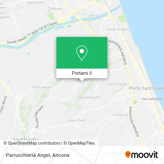 Mappa Parrucchieria Angel
