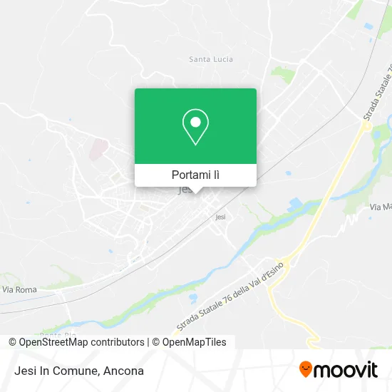 Mappa Jesi In Comune