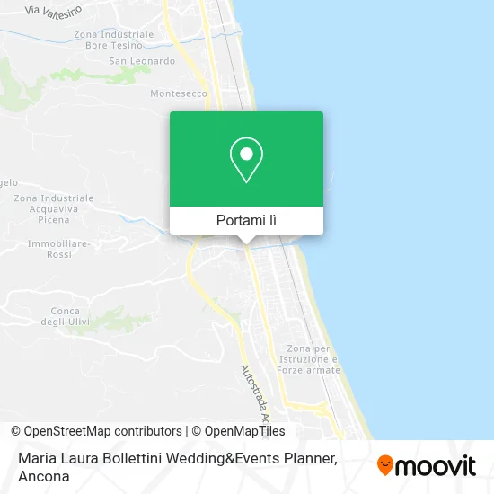 Mappa Maria Laura Bollettini Wedding&Events Planner