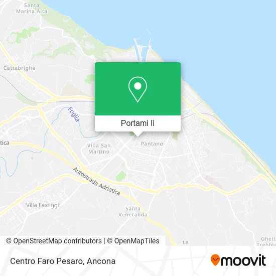 Mappa Centro Faro Pesaro
