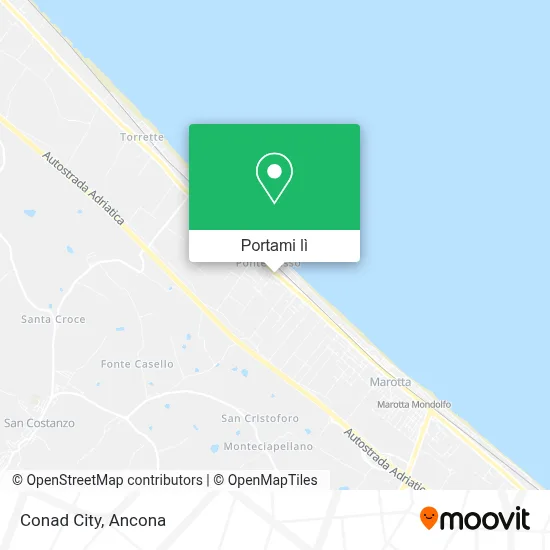 Mappa Conad City