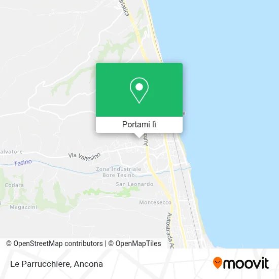 Mappa Le Parrucchiere
