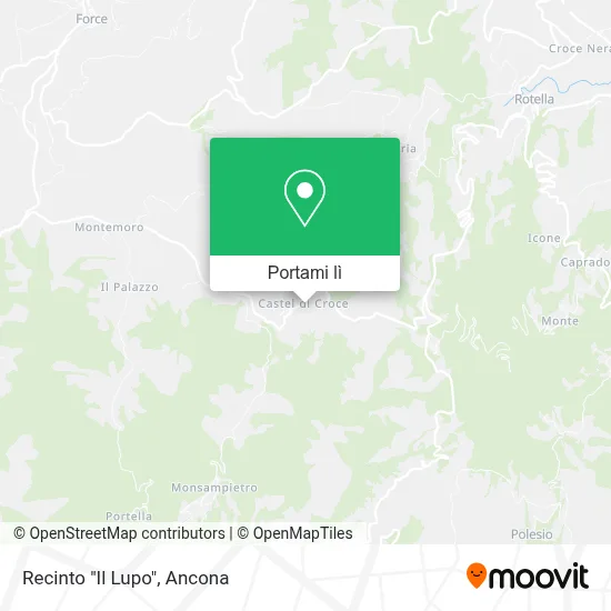 Mappa Recinto "Il Lupo"
