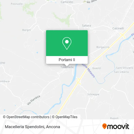 Mappa Macelleria Spendolini