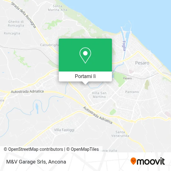 Mappa M&V Garage Srls