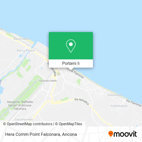 Mappa Hera Comm Point Falconara