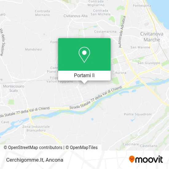 Mappa Cerchigomme.It