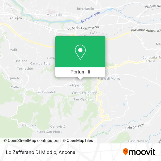 Mappa Lo Zafferano Di Middio