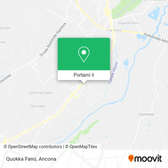 Mappa Quokka Fano