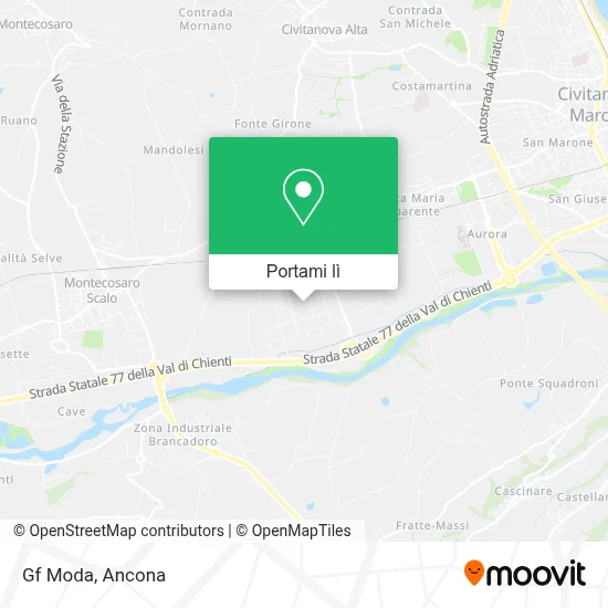 Mappa Gf Moda