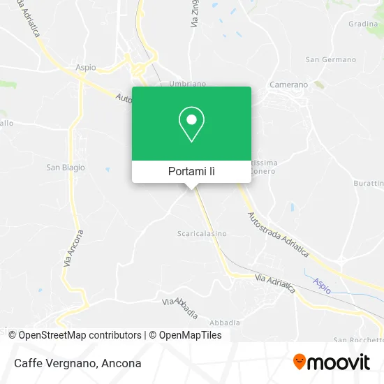 Mappa Caffe Vergnano
