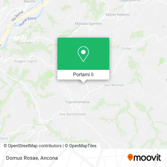Mappa Domus Rosae