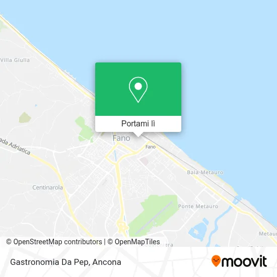 Mappa Gastronomia Da Pep