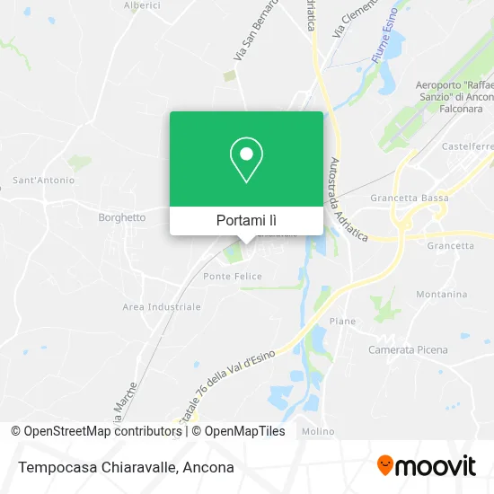 Mappa Tempocasa Chiaravalle