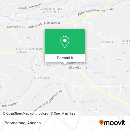 Mappa Boomerang