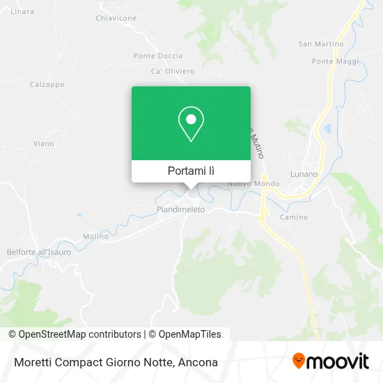 Mappa Moretti Compact Giorno Notte