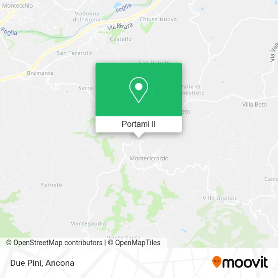 Mappa Due Pini