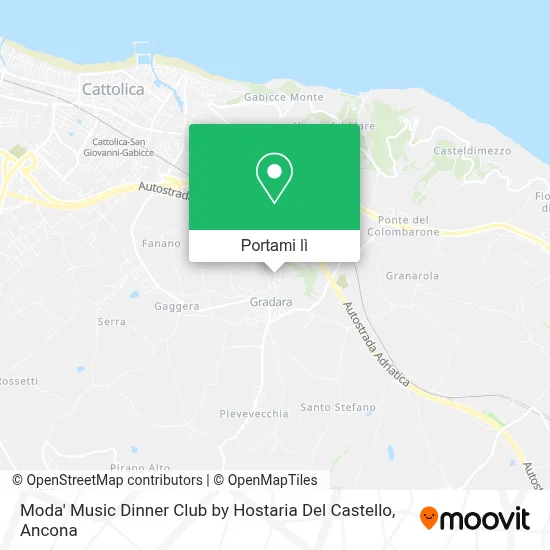 Mappa Moda' Music Dinner Club by Hostaria Del Castello