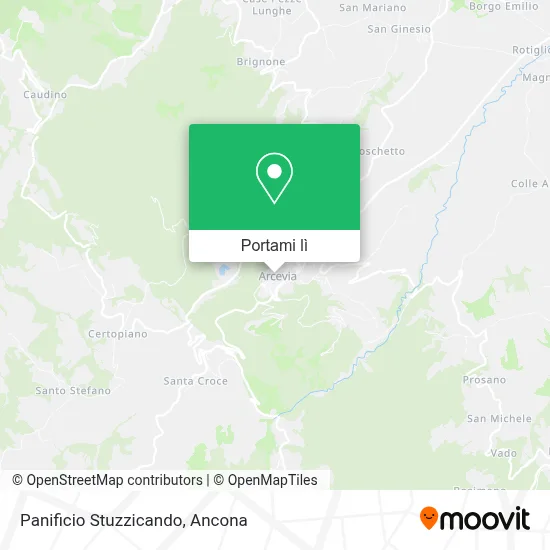 Mappa Panificio Stuzzicando