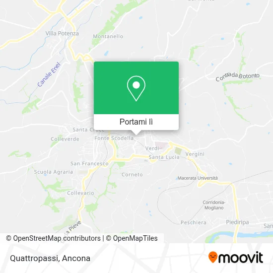 Mappa Quattropassi