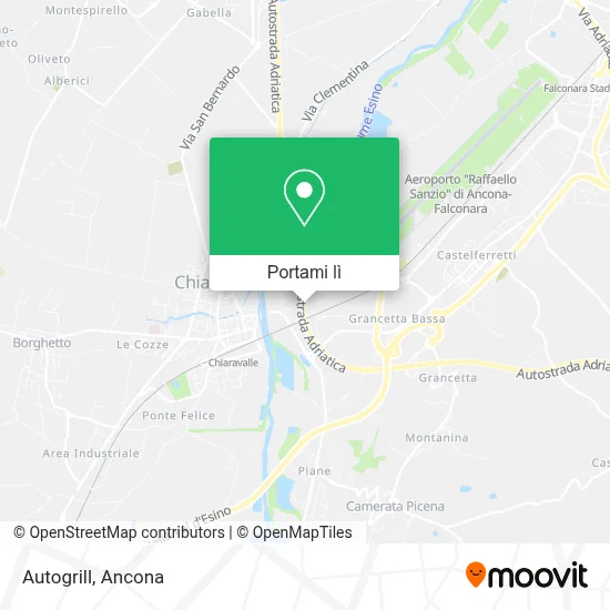 Mappa Autogrill