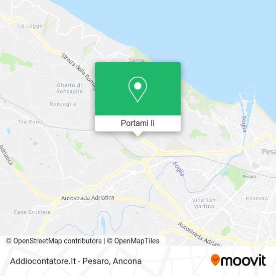 Mappa Addiocontatore.It - Pesaro