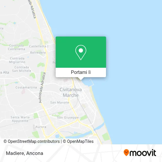 Mappa Madiere