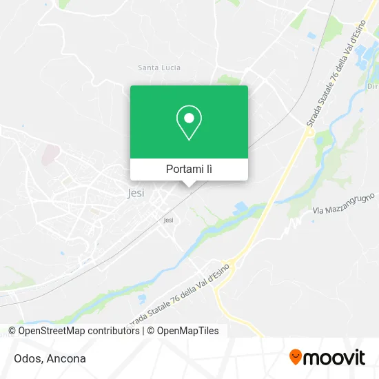 Mappa Odos
