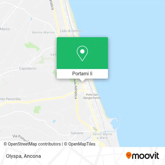 Mappa Olyspa