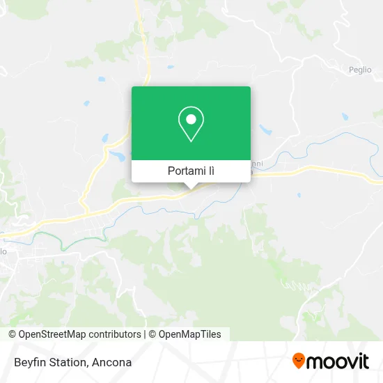 Mappa Beyfin Station