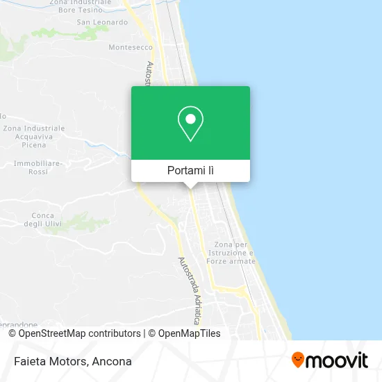Mappa Faieta Motors