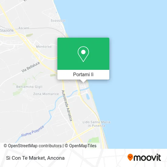 Mappa Si Con Te Market
