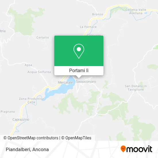 Mappa Piandalberi