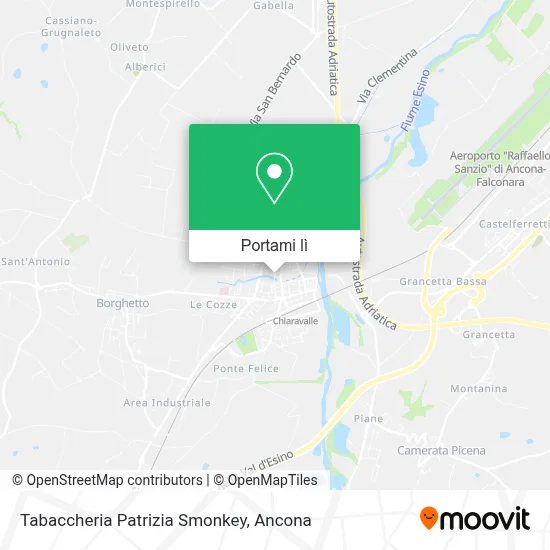 Mappa Tabaccheria Patrizia Smonkey
