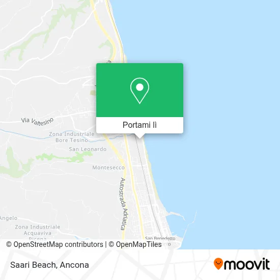 Mappa Saari Beach