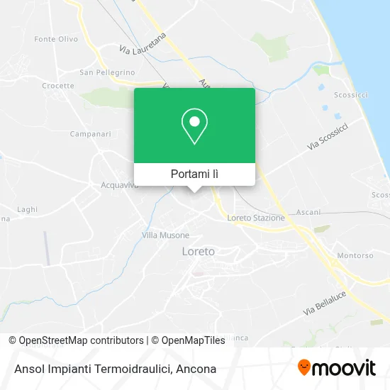 Mappa Ansol Impianti Termoidraulici