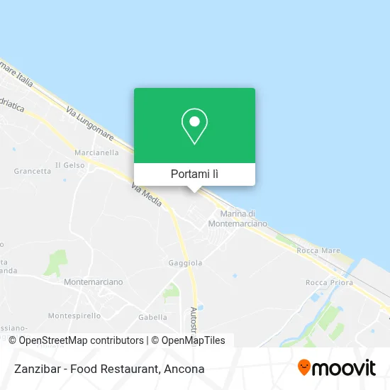 Mappa Zanzibar - Food Restaurant