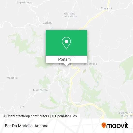 Mappa Bar Da Mariella