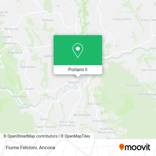 Mappa Fiume Felcioni