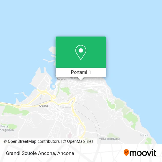 Mappa Grandi Scuole Ancona