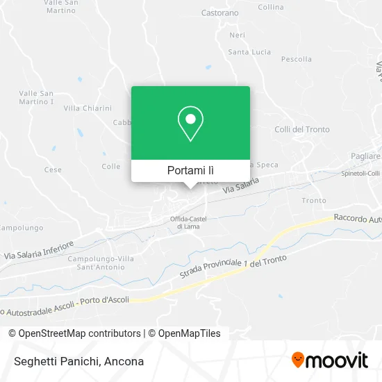 Mappa Seghetti Panichi