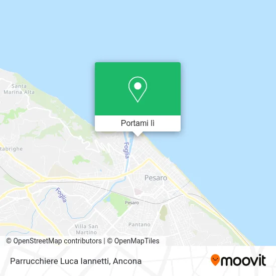 Mappa Parrucchiere Luca Iannetti