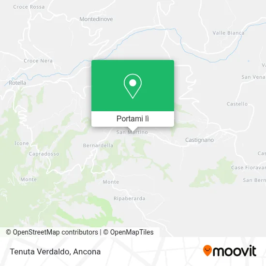 Mappa Tenuta Verdaldo