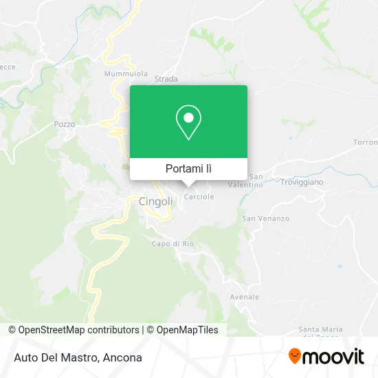 Mappa Auto Del Mastro